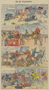 Leven van Duguesclin door Louis Charles (after) Bombled