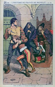Gilles de Laval (1404-40) Heer van Rais, in 
