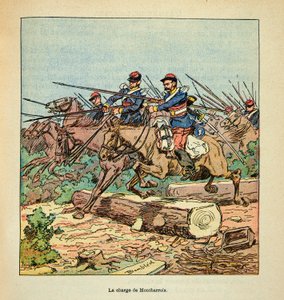 Slag bij Ladon op 22 november door Louis Charles Bombled