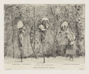 Fantasie-compositie over de Frans-Duitse oorlog door Louis Charles Hora Siccama