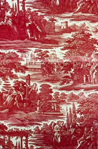 Louis XIV en Mademoiselle de La Vallière (Woningtextiel) door Louis Charles Ruotte