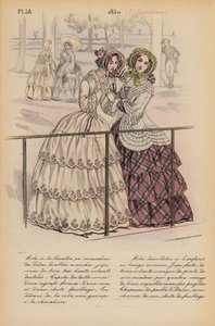 Franse mode: 1850, 2e Republiek