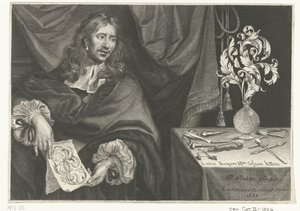 Titelprent met het portret van Louis Roupert door Louis Cossin