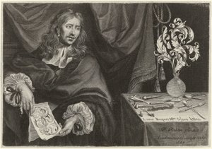 Titelprent met het portret van Louis Roupert door Louis Cossin