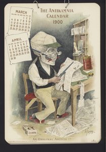 Illustratie voor Antikamnia Kalender door Louis Crucius or Crusuius