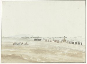Processie in de omgeving van Cerignola (Voyage en Italie, en Sicile et à Malte - 1778)