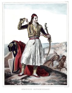 Demetrius Mavromichalis, Griekse soldaat en patriot. in 