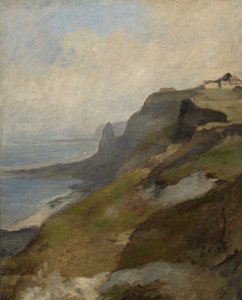 Kliffen van Normandië, ca. 1850