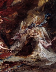 De verleiding van Sint Antonius (detail)