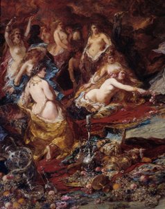 De verleiding van Sint-Antonius (detail)