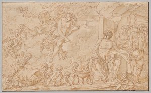 Venus bij de smidse van Vulcanus