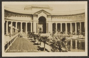 [Court of Palms, Pan Pacific International Exposition (P.P.I.E.)]. door Louis Fleckenstein