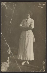[Florence staat op pad]. door Louis Fleckenstein