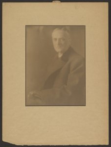 Portret van Mr. George Eastman door Louis Fleckenstein