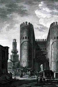 Bab El-Futuh (Poort van Overwinningen) gegraveerd door Pierre Nicolas Ransonette uit Deel III van 