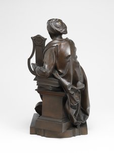 George Frideric Handel als Apollo door Louis Francois (after) Roubiliac