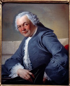 Portret van Mr. Tolozan door Louis Gabriel Blanchet