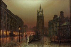 St Nicholas Street, Newcastle upon Tyne, 1902 door Louis Grimshaw