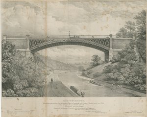 Calton Brug door Louis Haghe