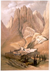 Klooster van St. Catharina met de berg Horeb, 19 februari 1839, 1849