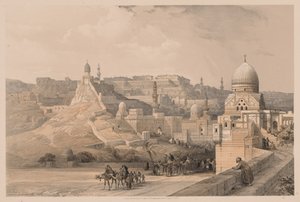 Egypte en Nubië: Deel III - Nr. 34, De Citadel van Caïro, Residentie van Mehemet Ali, 1838 door Louis Haghe