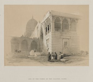 Egypte en Nubië, Deel III: Een van de graven van de Kaliefen, Caïro, 1848