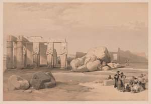 Egypte en Nubië: Deel II - Nr. 4, Fragmenten van de Grote Kolossen, bij het Memnonium