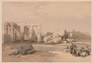 Egypte en Nubië: Deel II - Nr. 4, Fragmenten van de Grote Kolossen, bij het Memnonium