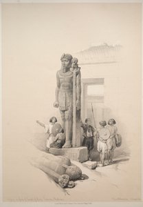 Egypte en Nubië: Deel II - Nr. 7, Kolossen bij Wady Saboua