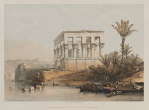 Egypte en Nubië, Deel II: De Hypaethrale Tempel in Philae, genaamd het Bed van Farao, 1848