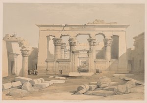Egypte en Nubië: Deel I - Nr. 28, Portiek van de Tempel van Kalabshi