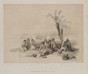 Egypte en Nubië, Deel I: Abessijnse Slaven Rusten in Korti-Nubië, 1847
