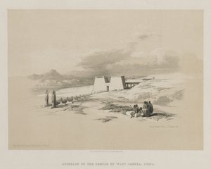 Egypte en Nubië, Deel I: Toegang tot de Tempel van Wady Saboua, Nubië