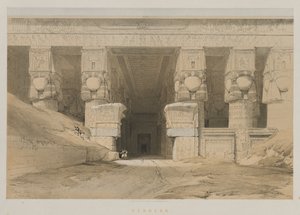 Egypte en Nubië, Deel I: Dendera, 1847 door Louis Haghe
