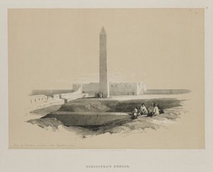 Egypte en Nubië, Deel I: Obelisk in Alexandrië, gewoonlijk Cleopatra