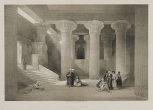Egypte en Nubië, Deel I: Tempel bij Esneh, 1846