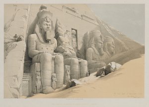 Egypte en Nubië, Deel I: De Grote Tempel van Aboo-Simble, Nubië