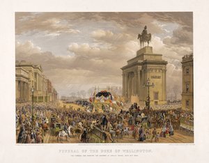 Begrafenis van de Hertog van Wellington