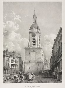 Pittoreske en Romantische Reizen in Oud Frankrijk, Picardië: De Belfortoren van Amiens