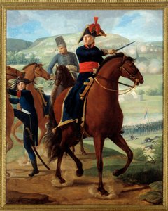 Ruiterportret van generaal Louis Marie Turreau de Garambouville