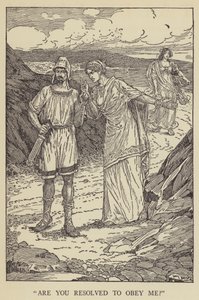 Ben je vastbesloten mij te gehoorzamen? door Louis John Rhead