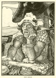 Reus Wanhoop (gravure) door Louis John Rhead
