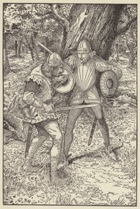 God-zegen-je, goede kerel, zei Robin, ik zou graag je naam weten door Louis John Rhead