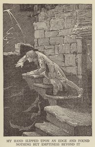 Illustratie voor Kidnapped door Robert Louis Stevenson door Louis John Rhead