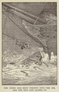 Illustratie voor Kidnapped door Robert Louis Stevenson door Louis John Rhead