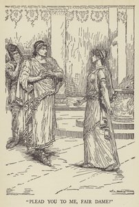 Pleidooi je voor mij, schone dame? door Louis John Rhead