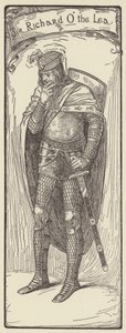 Sir Richard O de Lea door Louis John Rhead