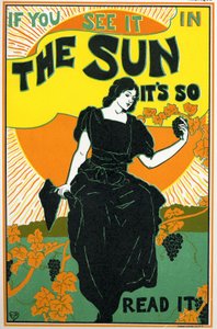 The Sun, krant, VS door Louis John Rhead
