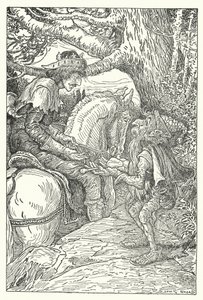 Het water des levens (litho)