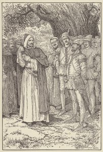 De koning begon zijn mouw op te rollen door Louis John Rhead